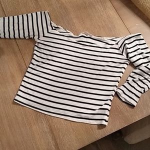 Off the shoulder crop top